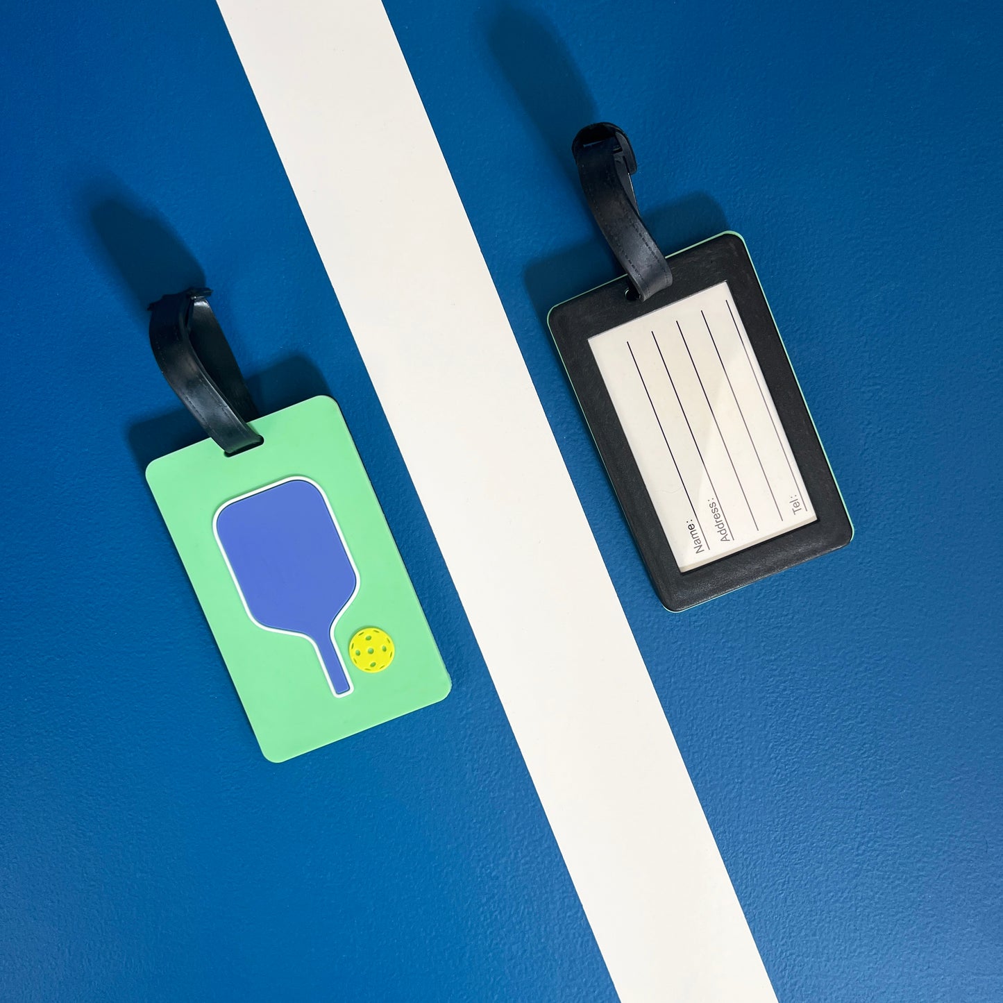 Pickleball Bag Tag - Pickleball Paddle