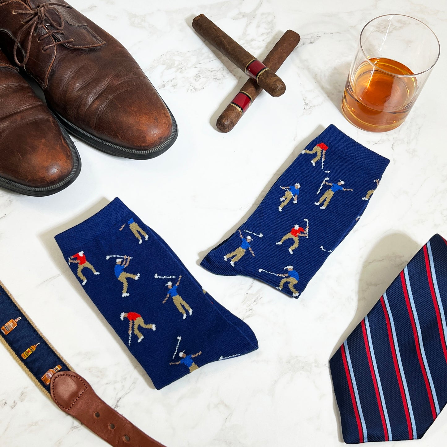 Men's Smashing Socks - Golf