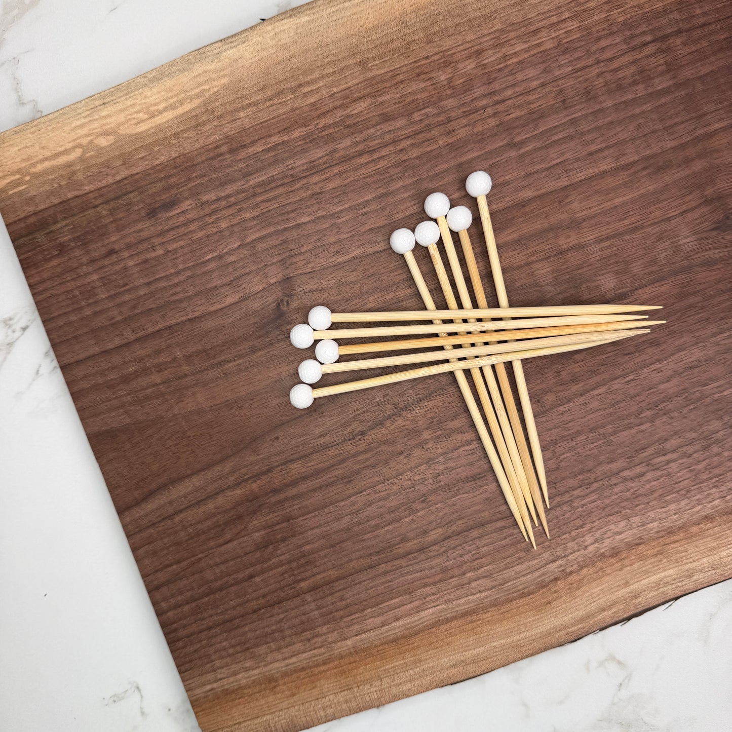 Golf Ball Cocktail Picks (20-Pack)