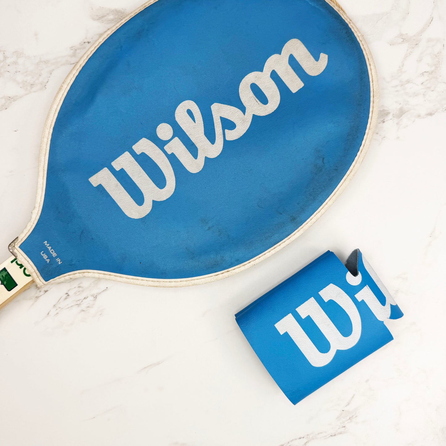 Antique Tennis Racquet Head Cover Can Sleeve