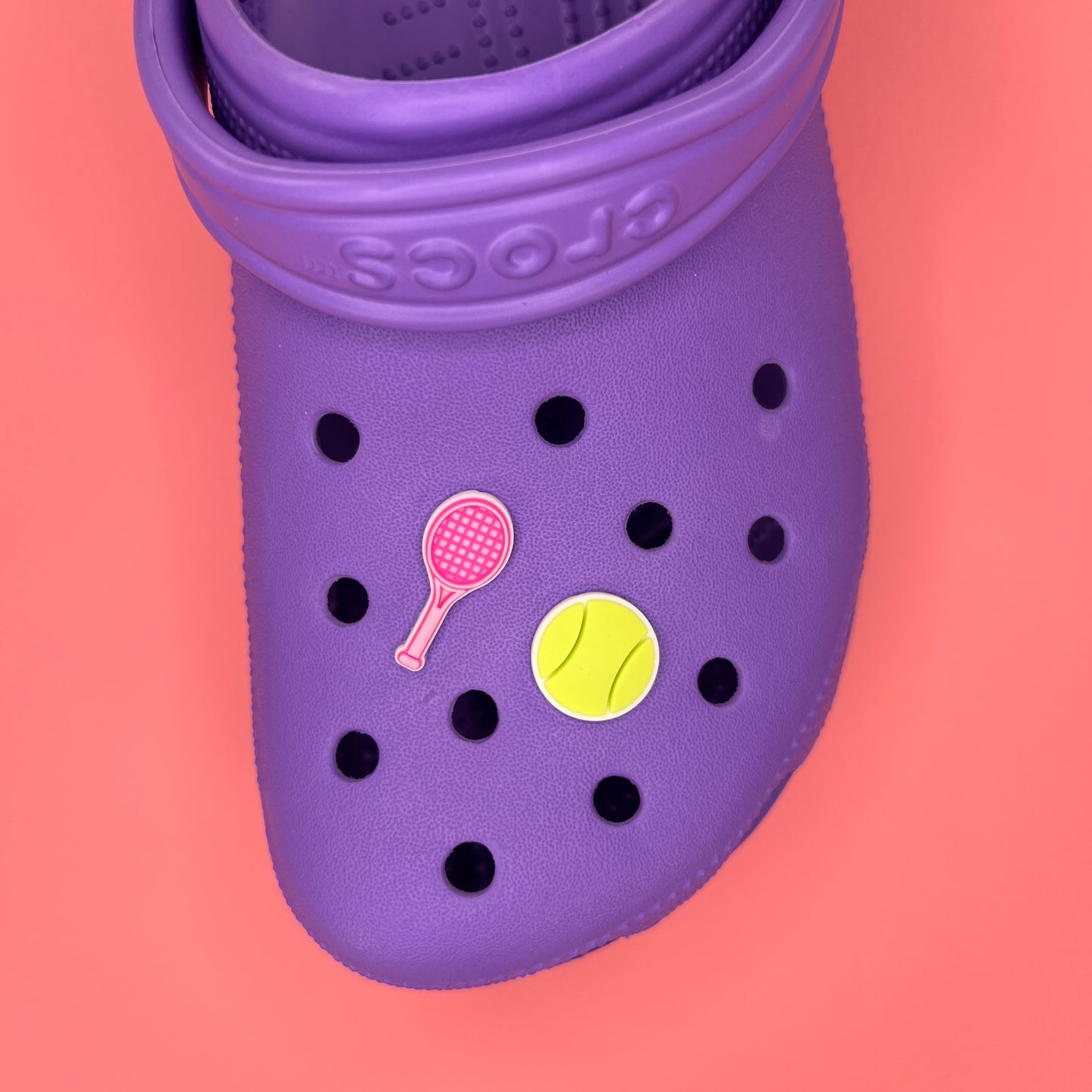 Tennis Shoe Charms - Pink (2-Pack) â Racquet Inc