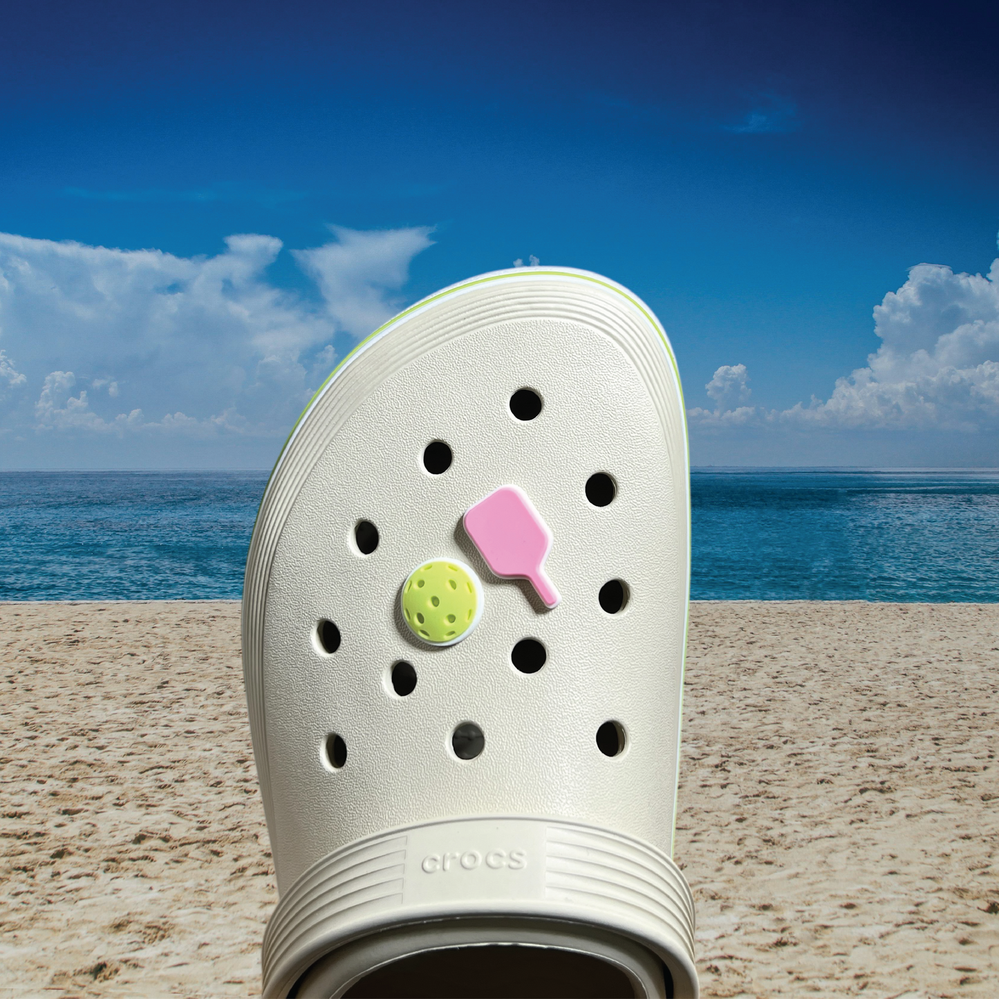 Pickleball Shoe Charms - Pink (2-Pack)