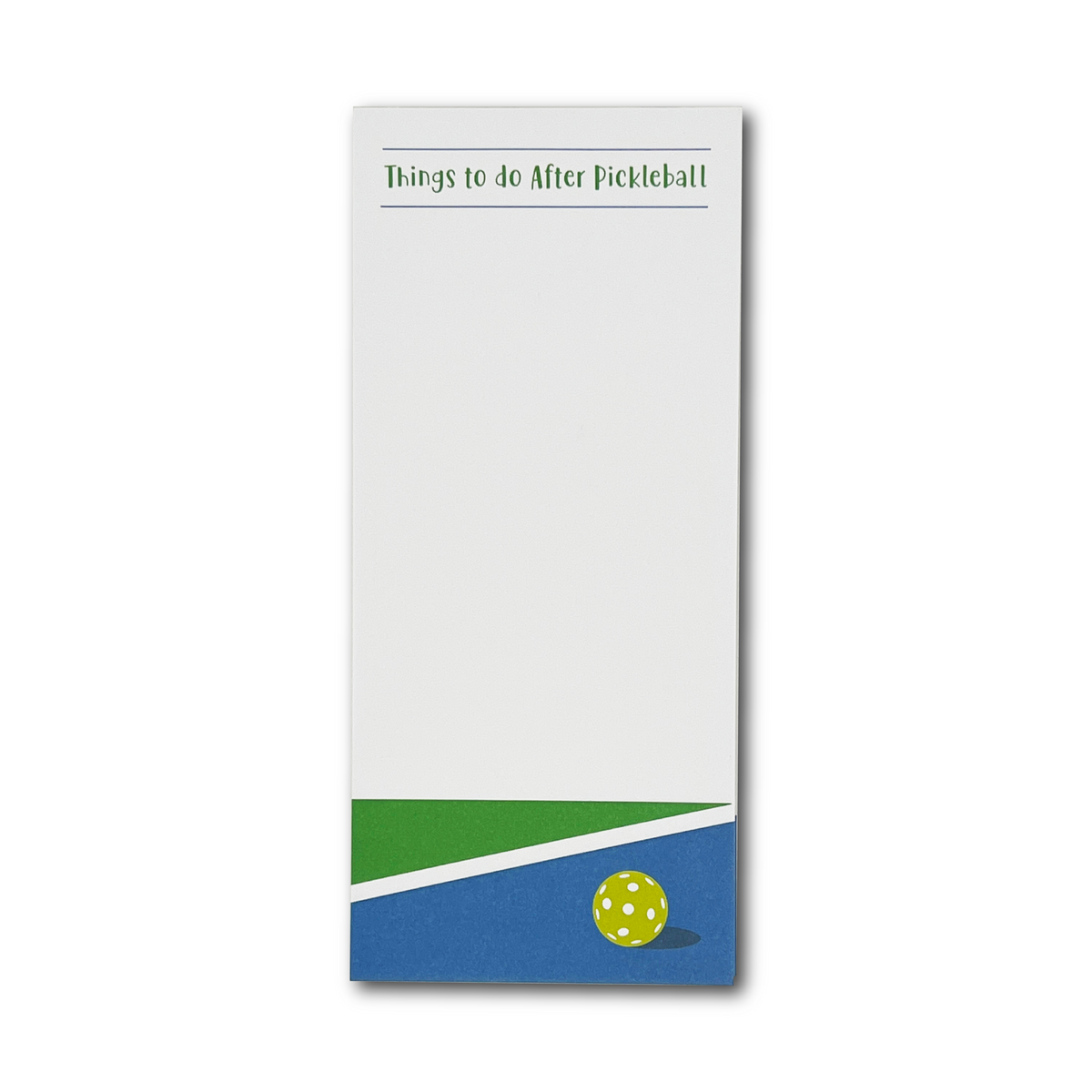 Picklball Notepad Pickleball Notepad | Racquet Inc