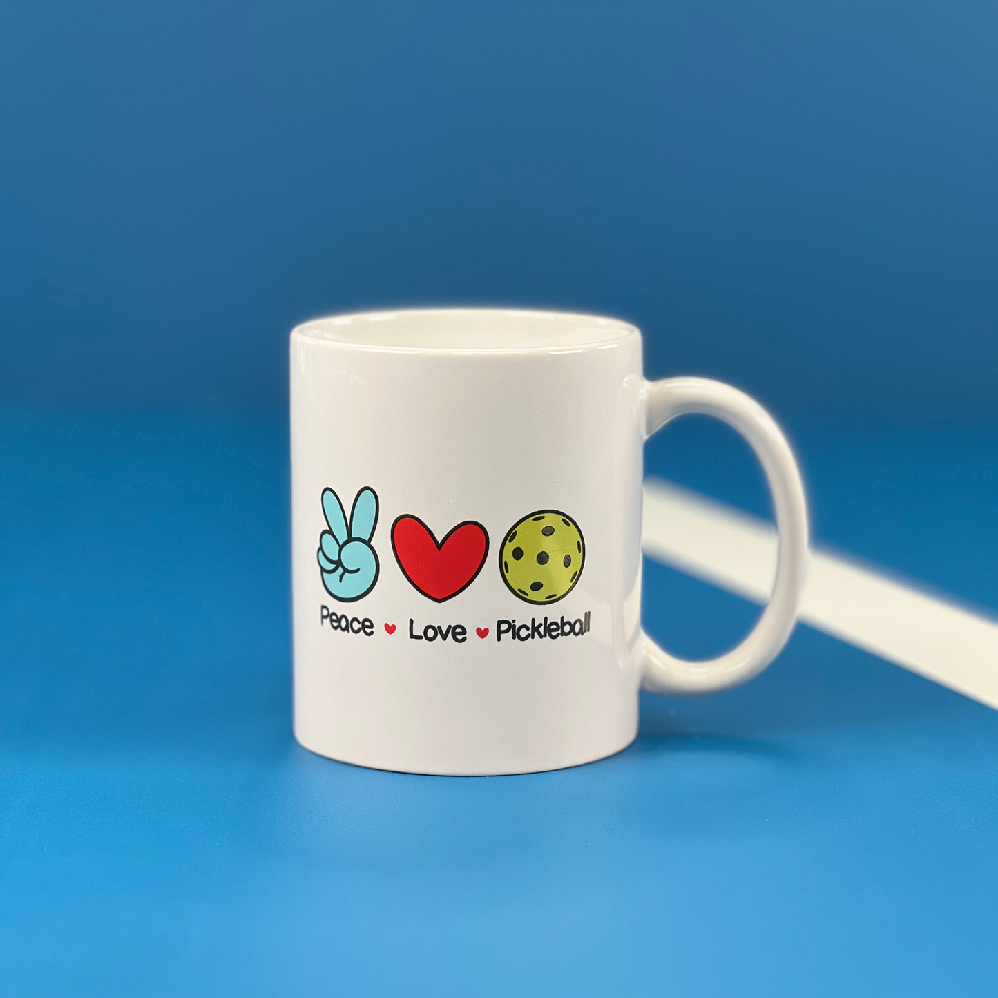 Pickleball Mug - Peace Love Pickleball