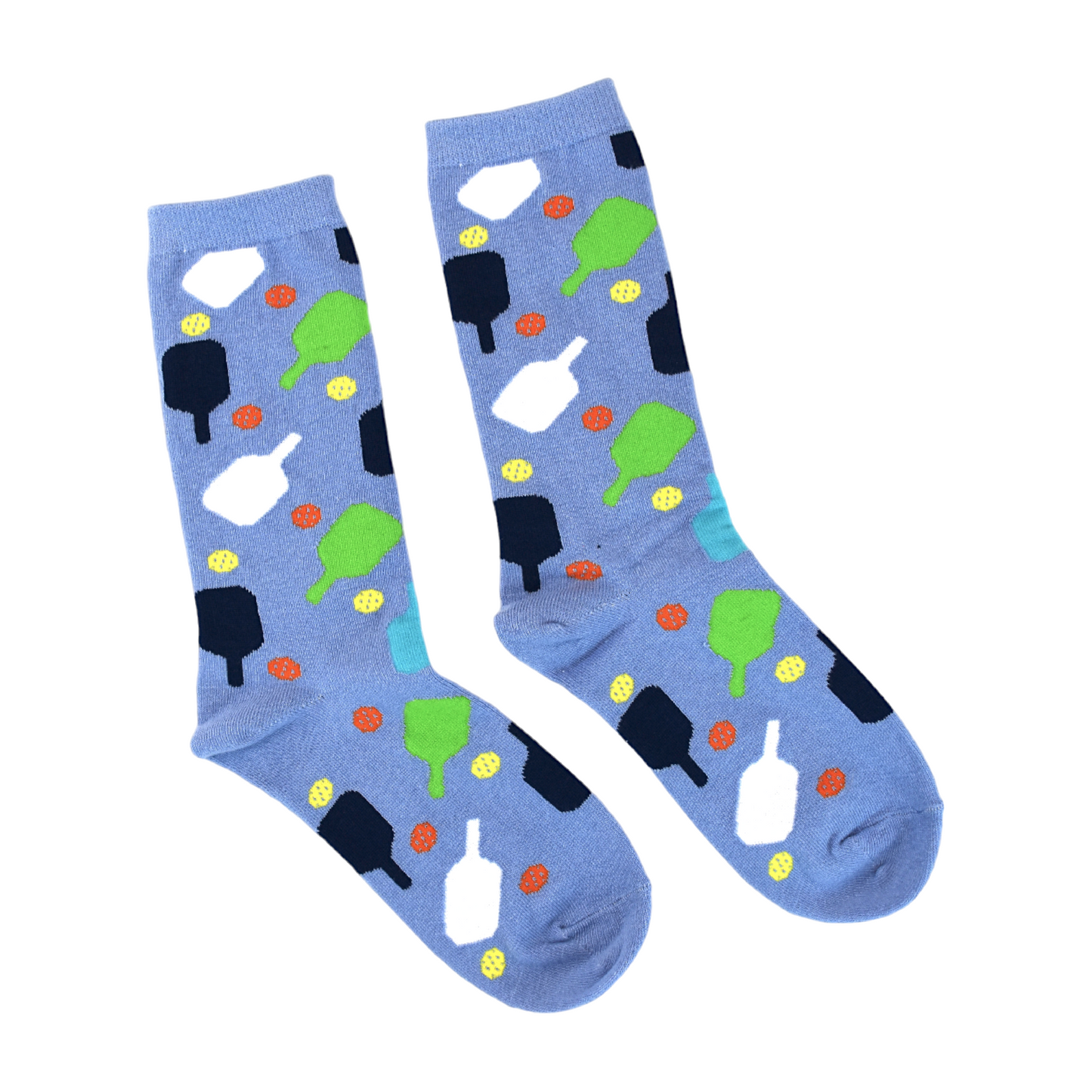 Men's Pickleball Dress Socks - Light Blue
