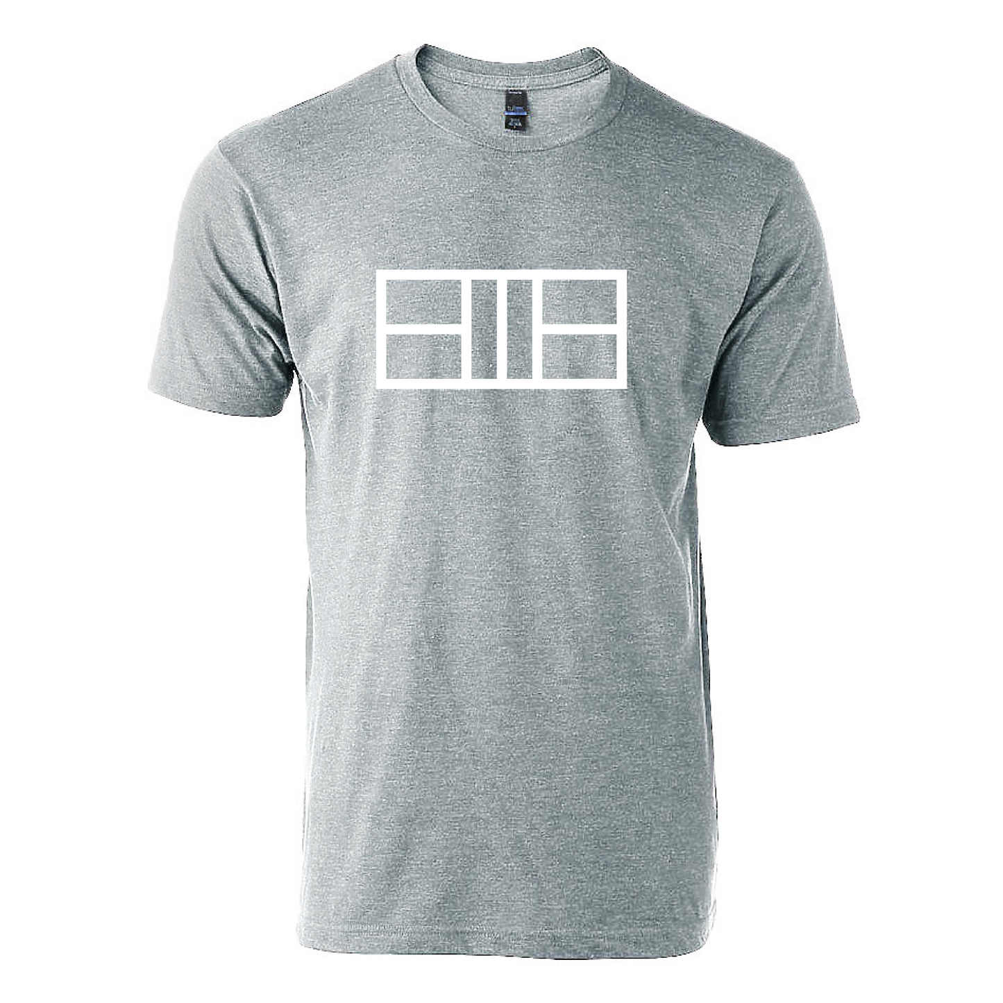 Pickleball Court T-Shirt - Heather Gray