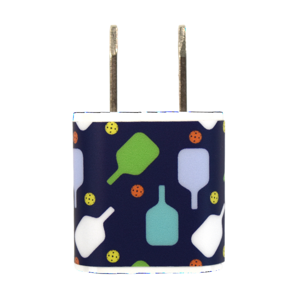 Tennis Racket Plug Pickleball USB Adapter Plug (Navy) | Racquet Inc