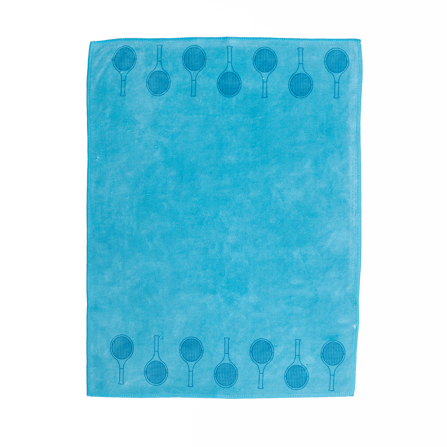 Tennis Towel - Teal - Tennis Racquets