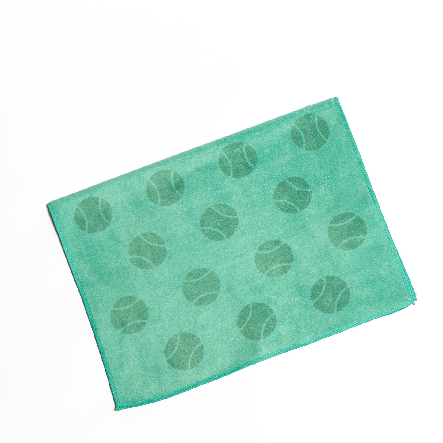 Tennis Towel - Green - Tennis Balls