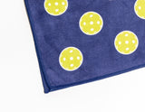 Products Pickleball Towel - Indigo _ up close