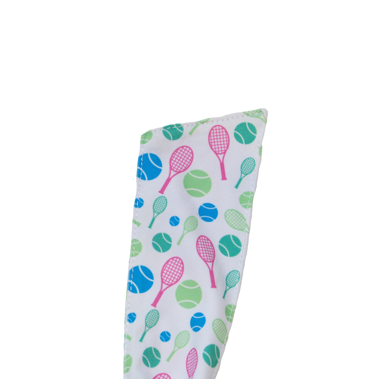 Tennis Headband Tie - White