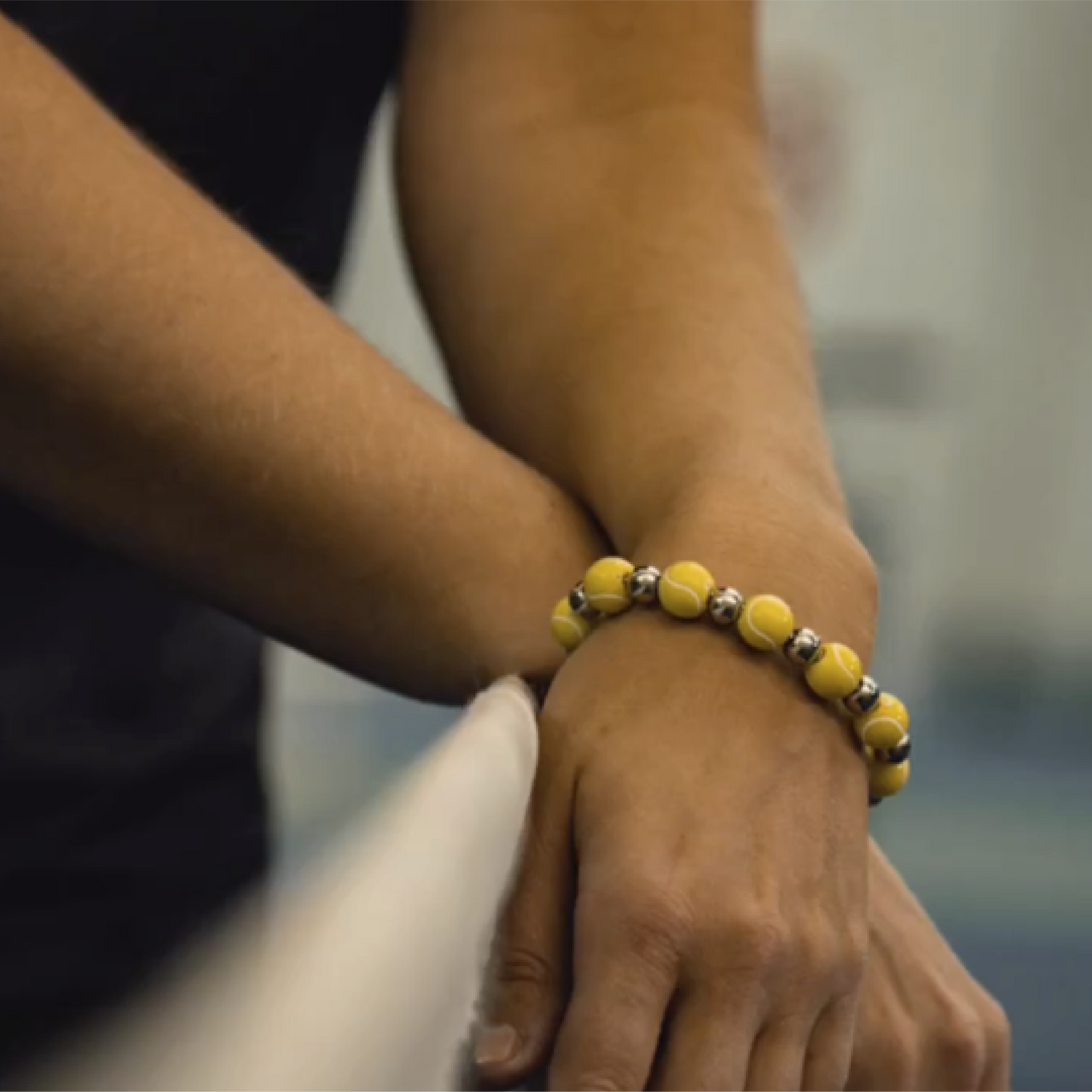 Tennis Ball Bracelet
