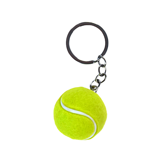 Tennis Ball Keychain - Green