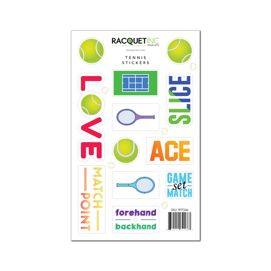 Tennis Sticker Sheet
