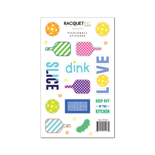 Pickleball Sticker Sheet