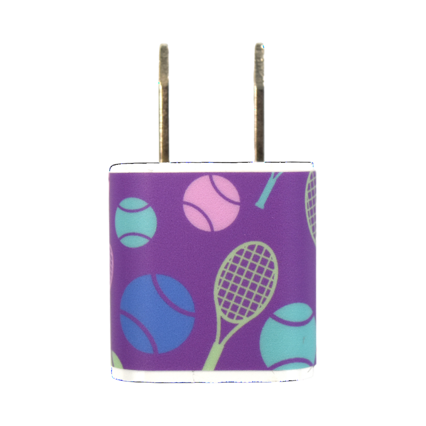 Tennis USB Adaptor Plug - Purple