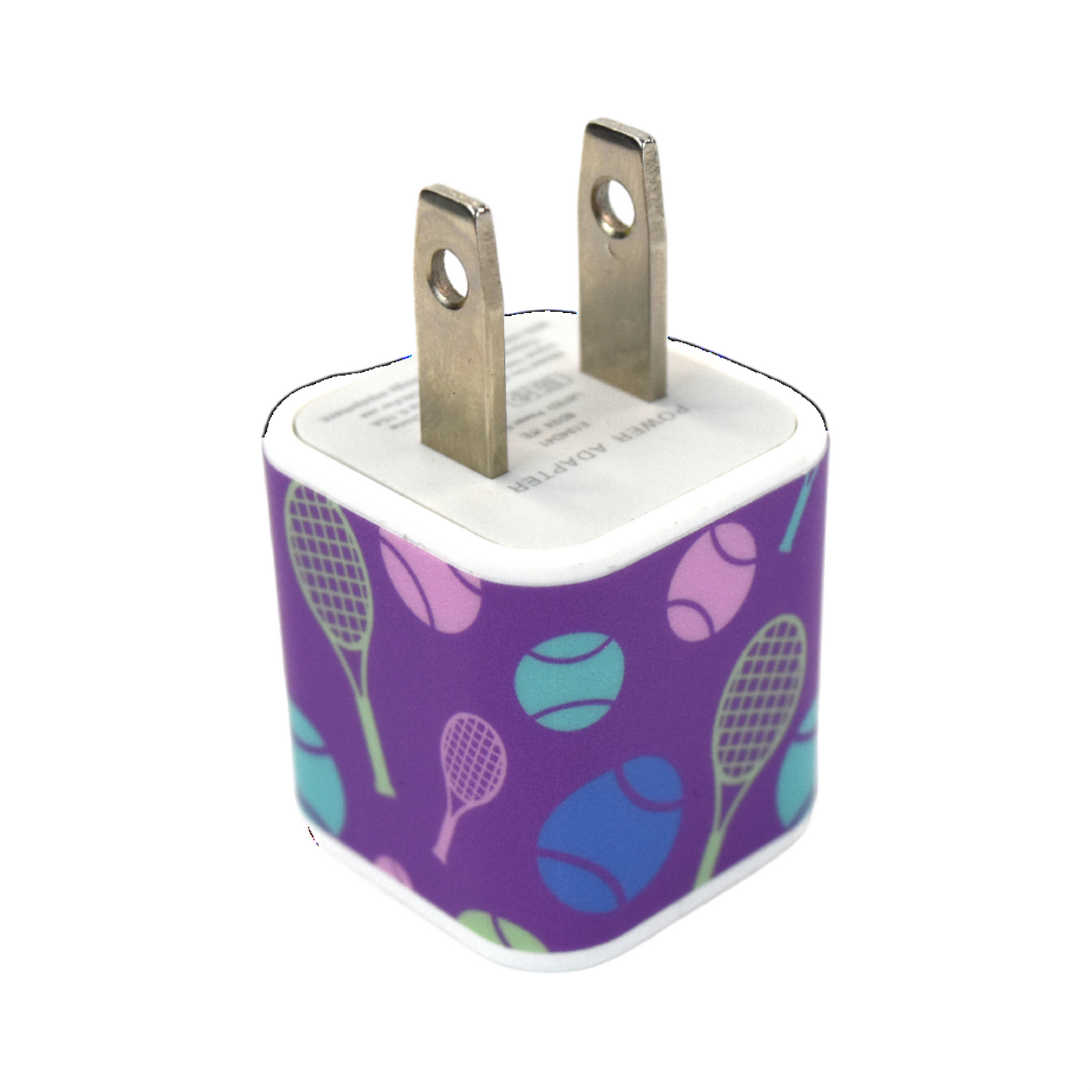 Tennis USB Adaptor Plug - Purple