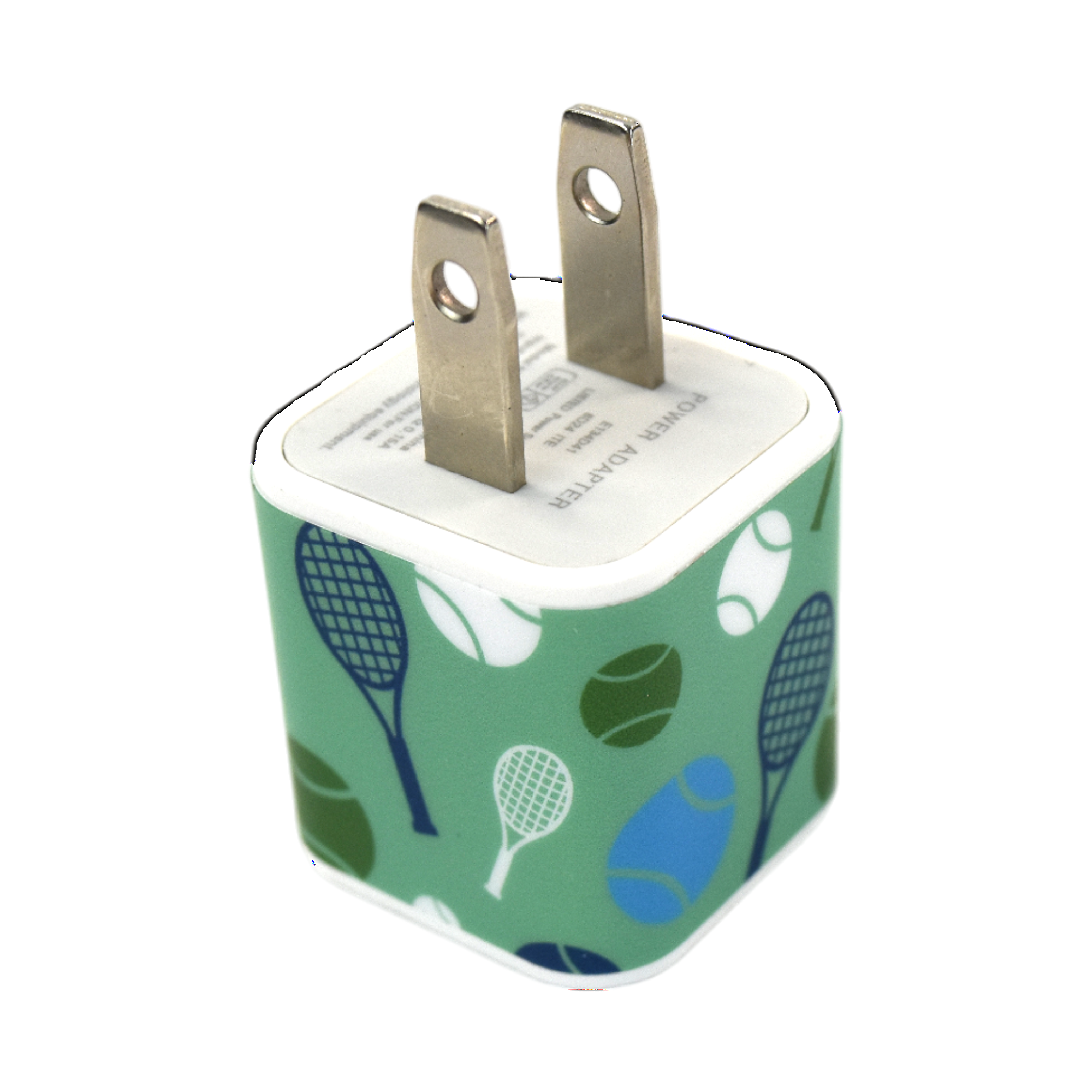 Tennis Racket Plug Tennis USB Adapter Plug (Green) | Racquet Inc