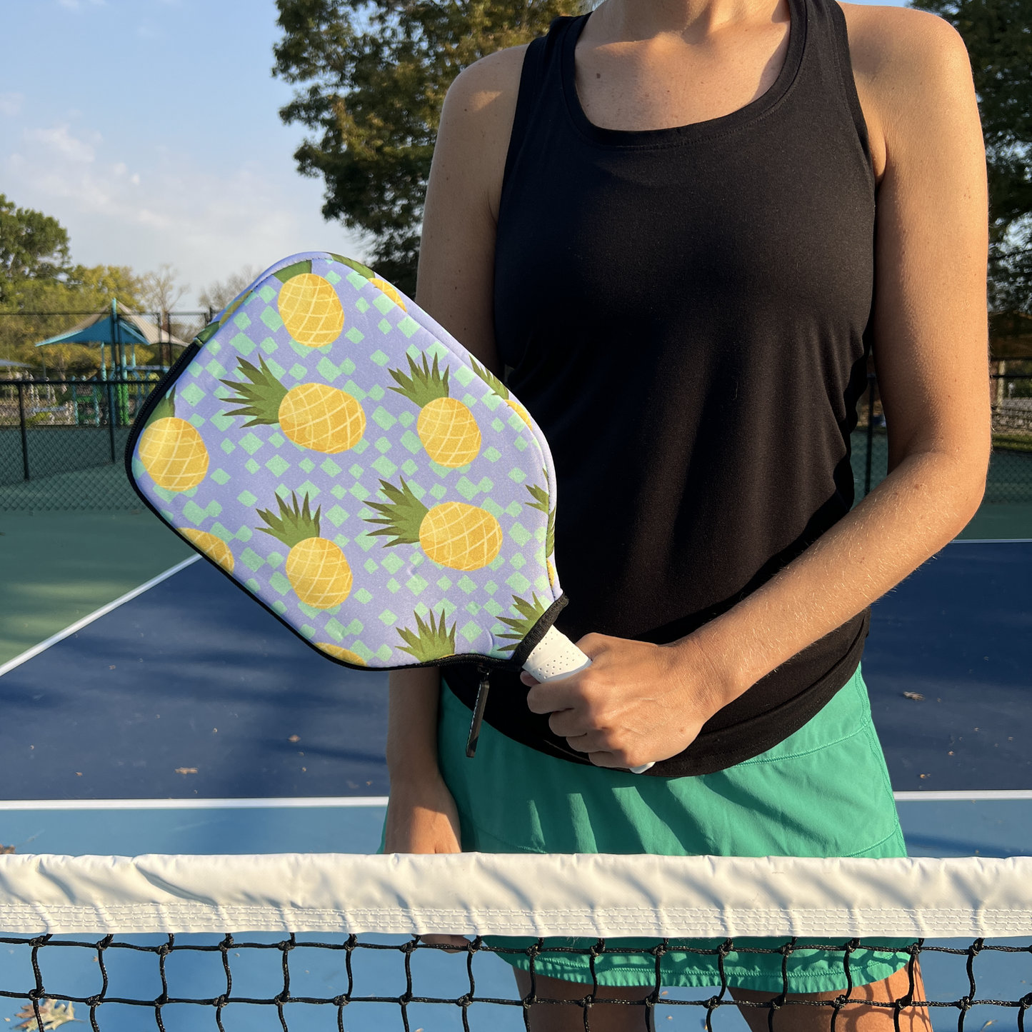 Pickleball Paddle Cover Sleeve - Tropic Topspin
