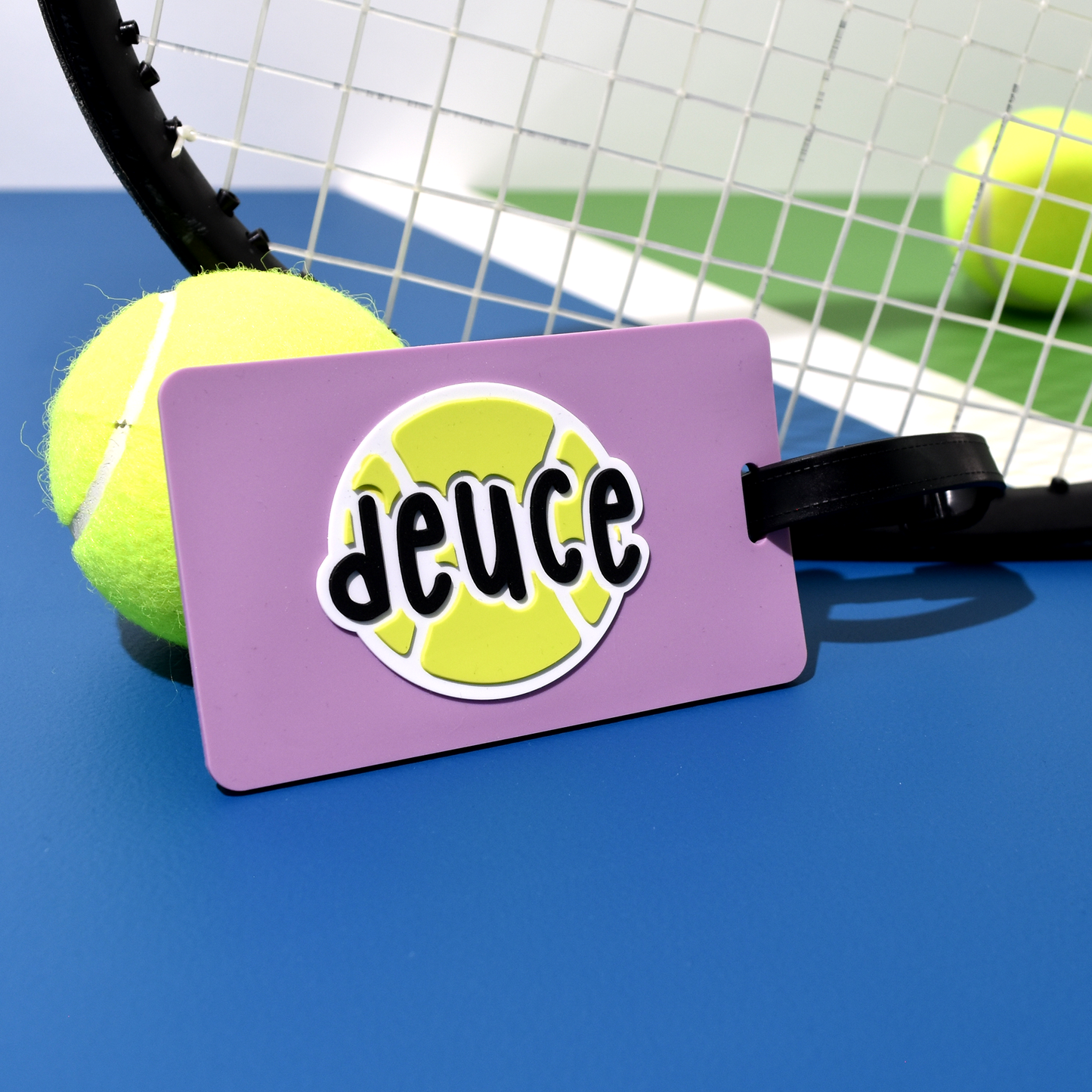Tennis Bag Tag - Deuce