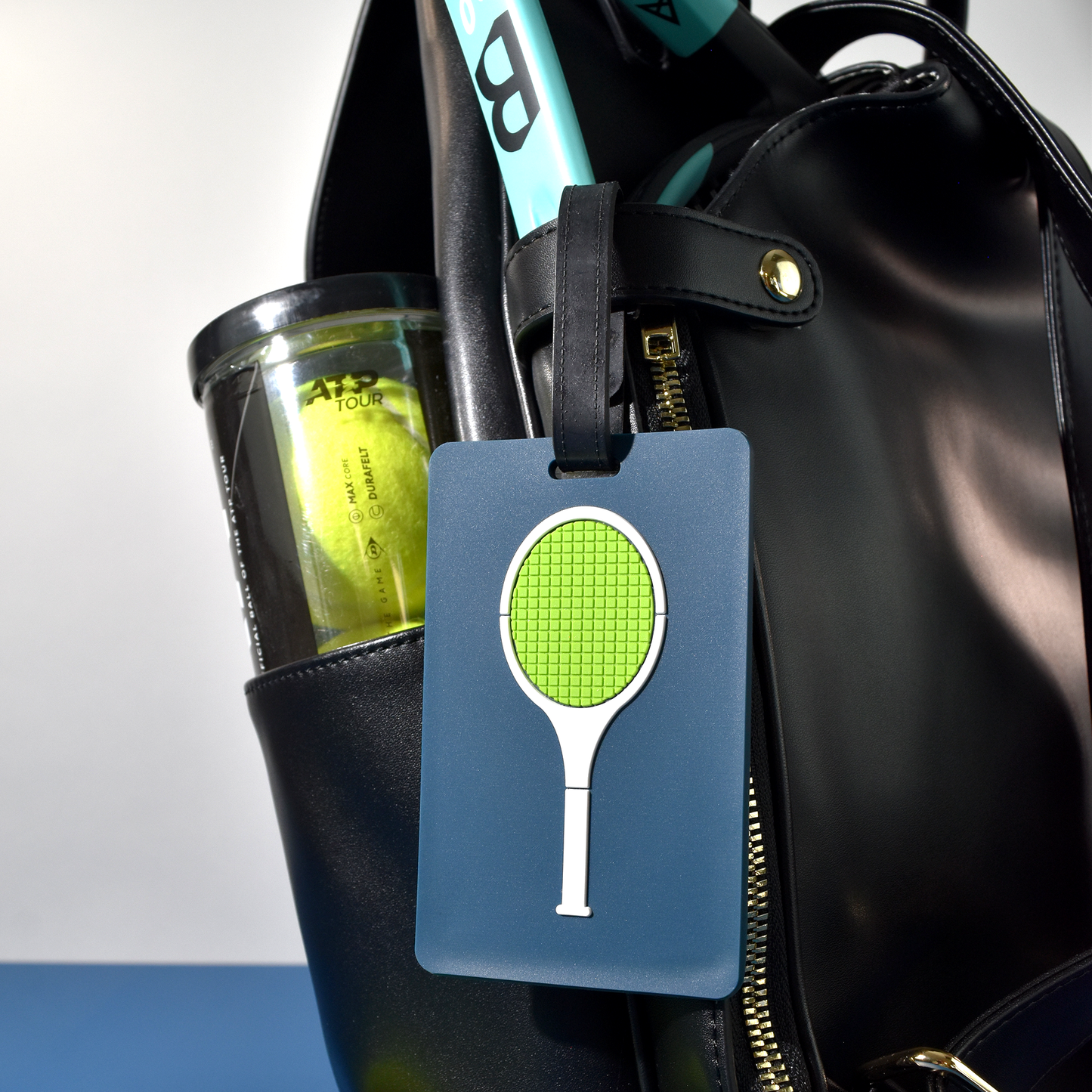 Tennis Bag Tag - Tennis Racquet