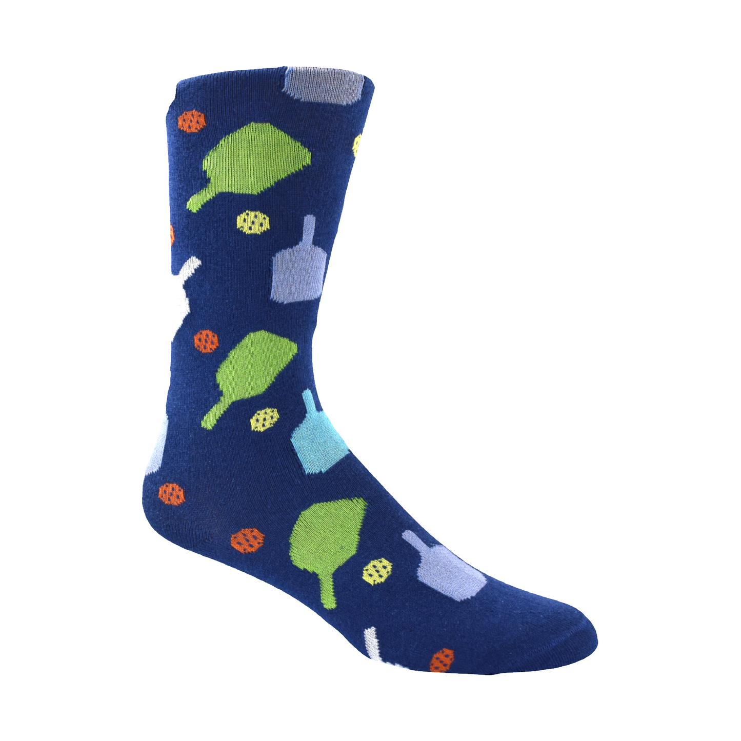 Men's Pickleball Dress Socks - Dark Blue