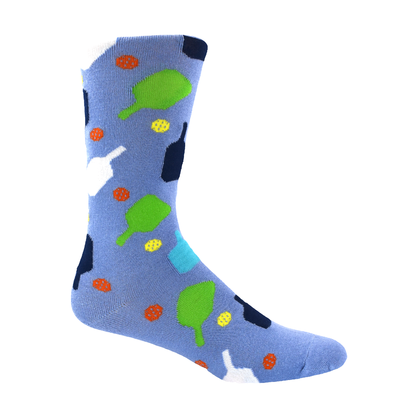 Men's Pickleball Dress Socks - Light Blue