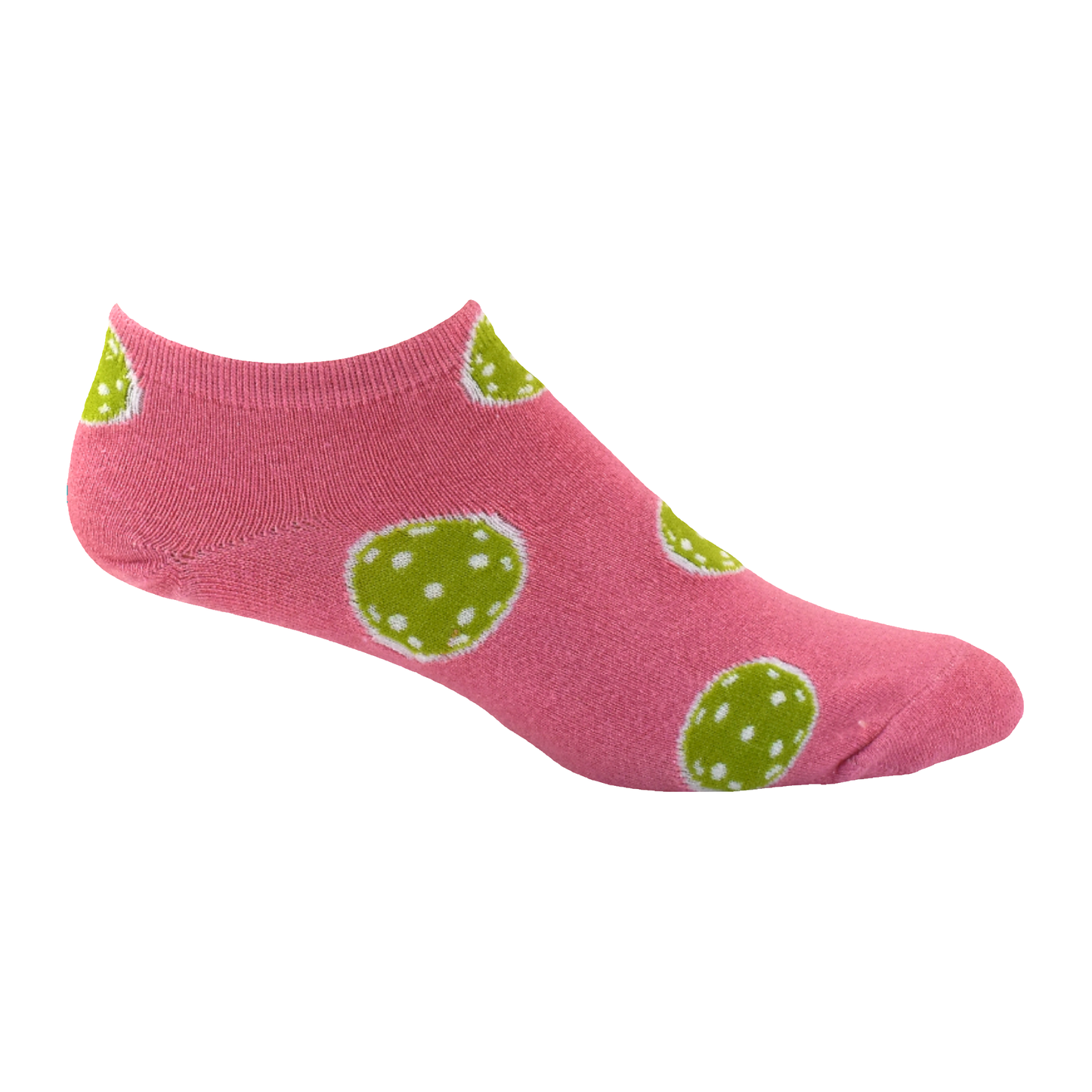 women's pickleball socks in pink — cushioned pickleball court socks
