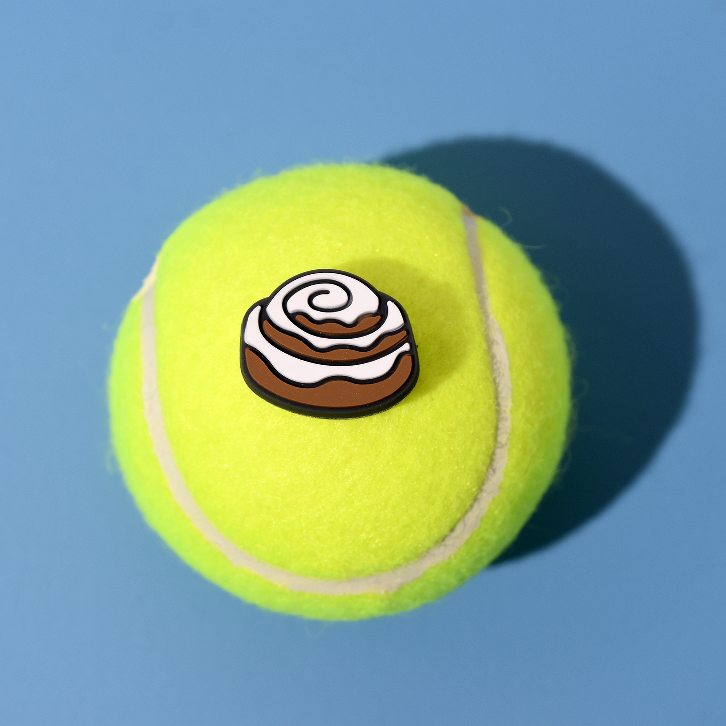 Delicious Dampeners - (2-Pack) Cinnamon Roll - Food Tennis Vibration Dampener