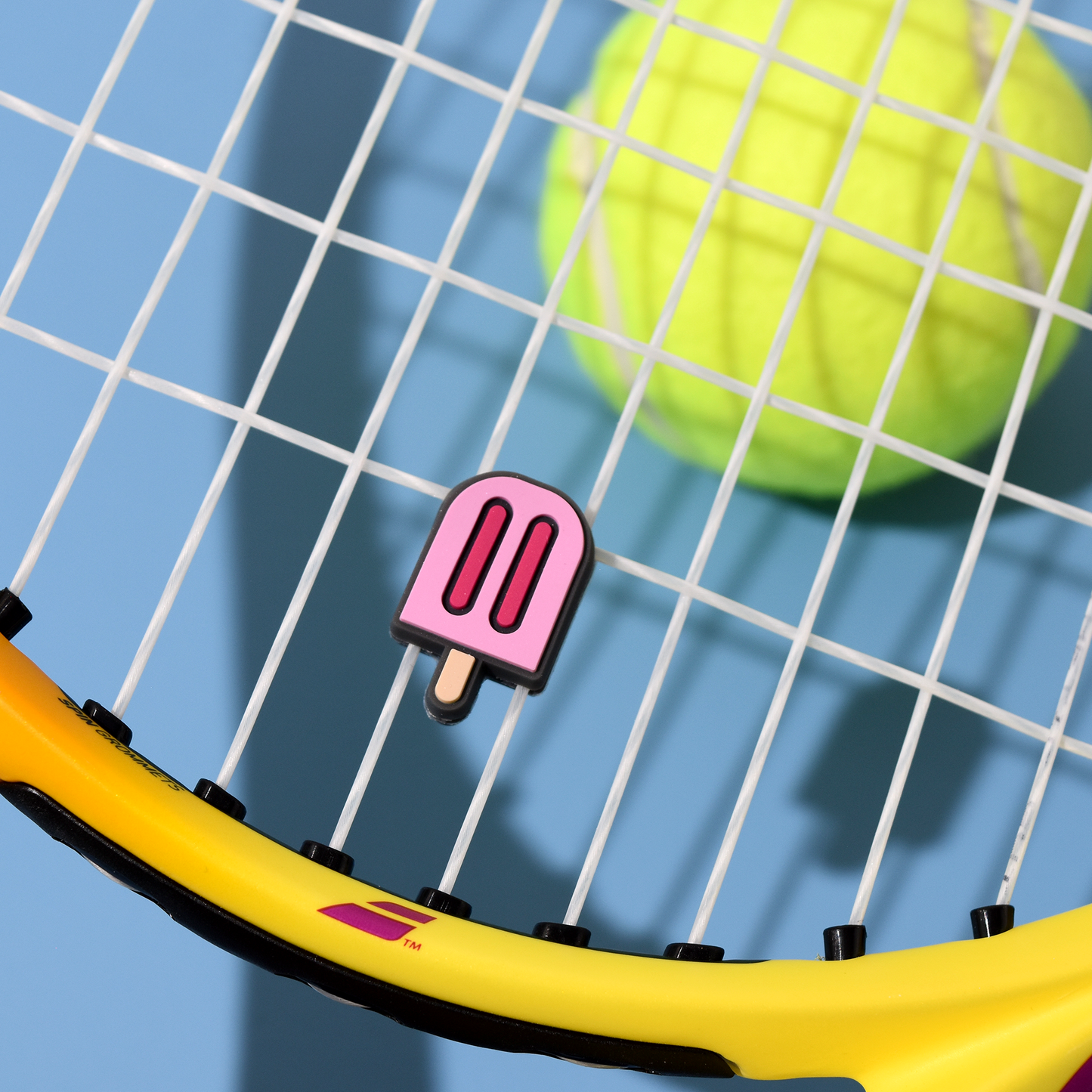 Delicious Dampeners - (2-Pack) Popsicle - Food Tennis Vibration Dampener