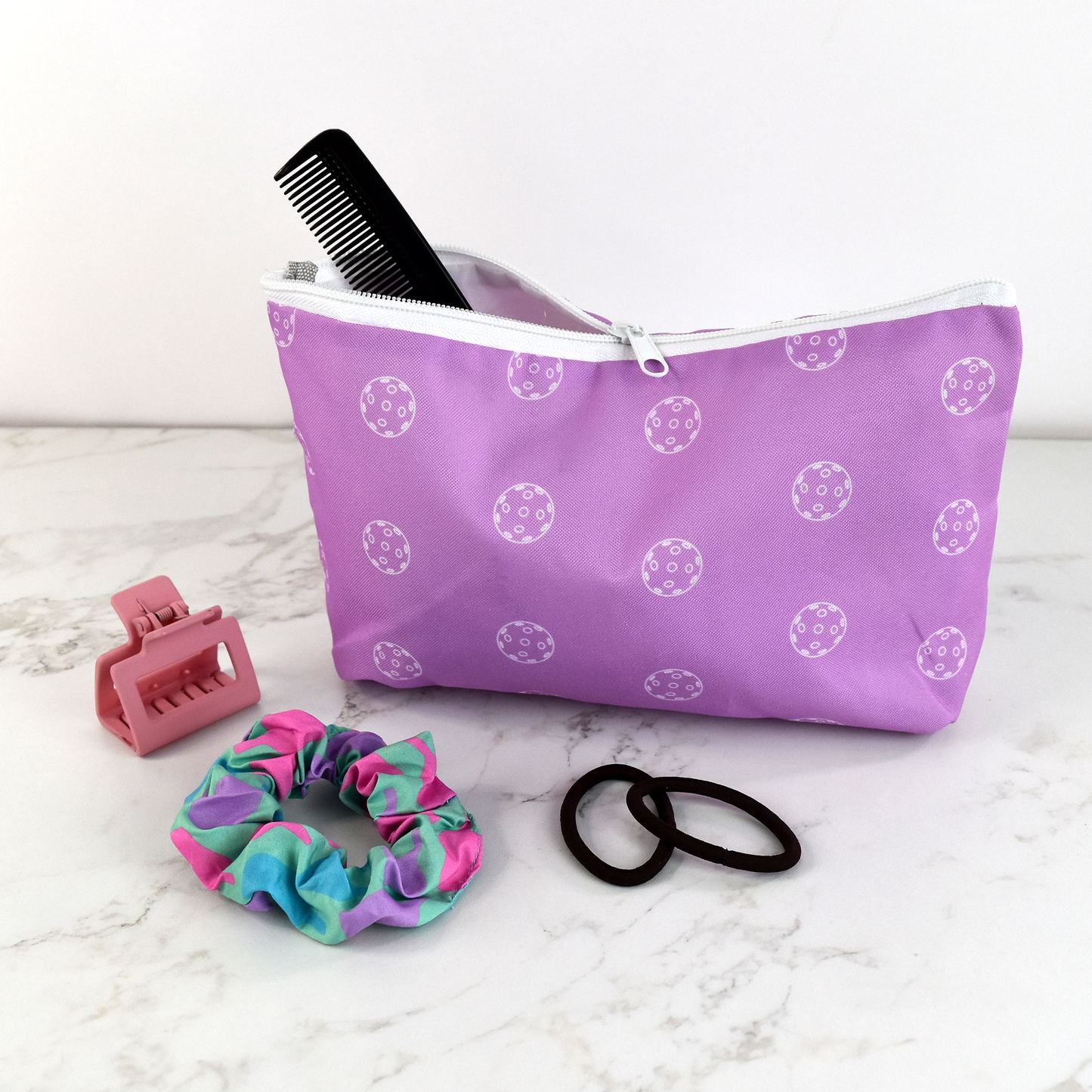 Pickleball Accessories Pouch - Purple