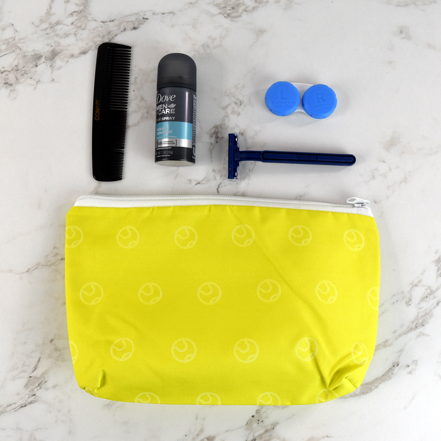 Tennis Accessories Pouch - Yellow