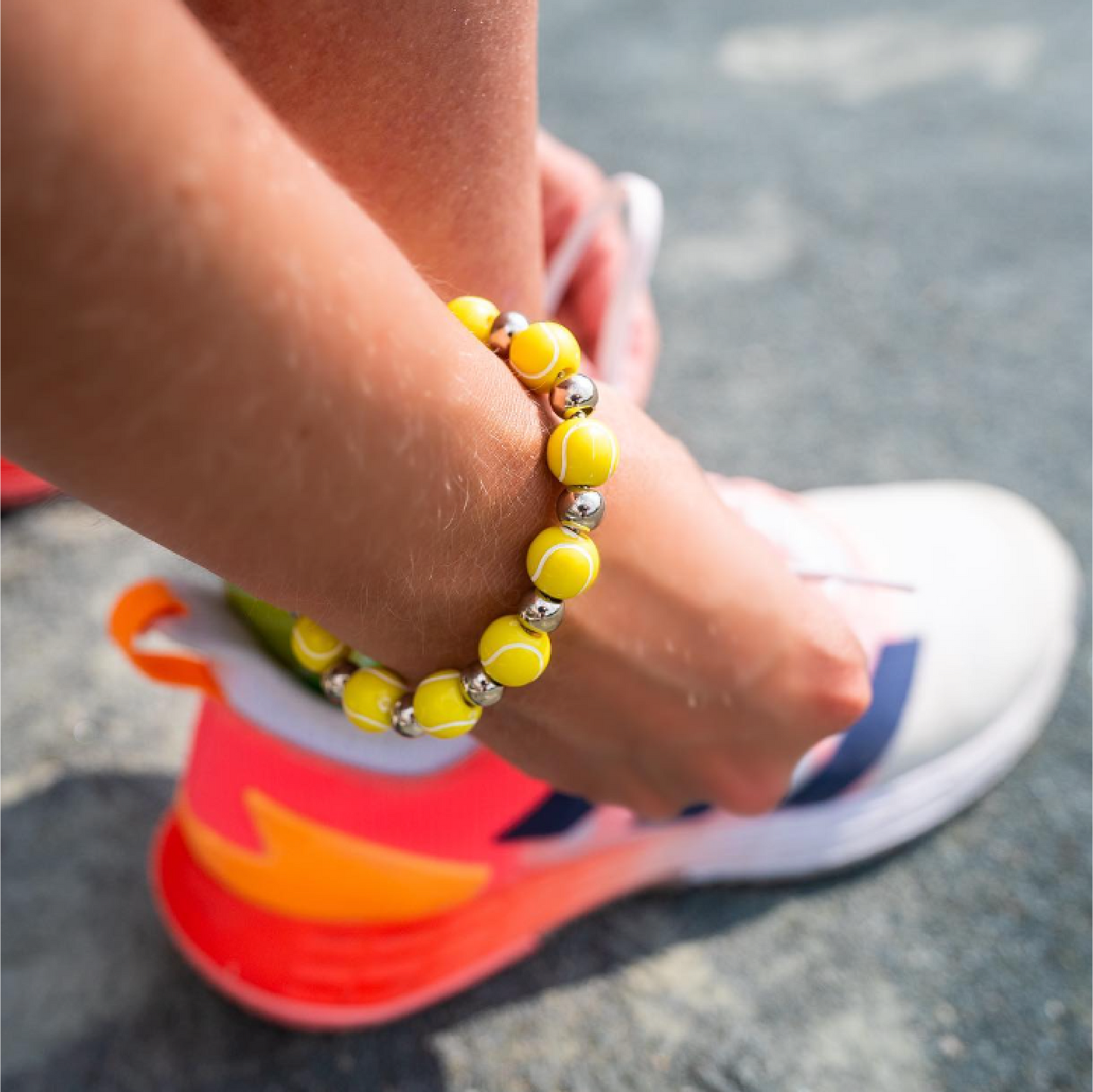 Tennis Ball Bracelet