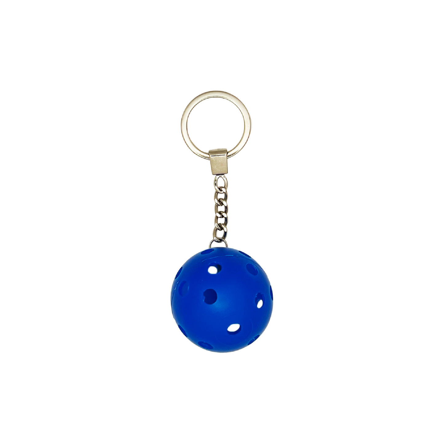 3D Pickleball Keychain - Blue