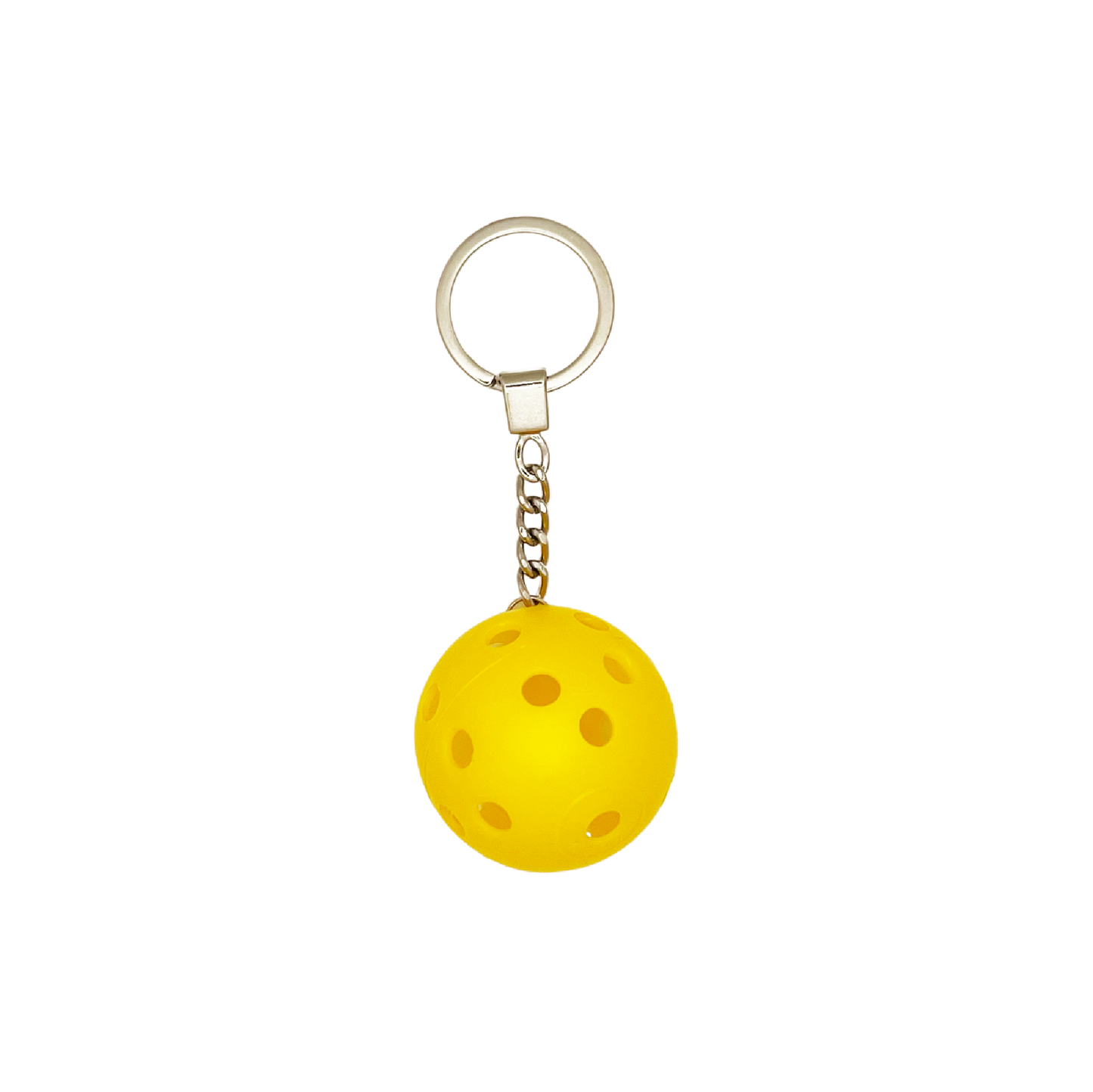 Products 3D Pickleball Keychain - Yellow