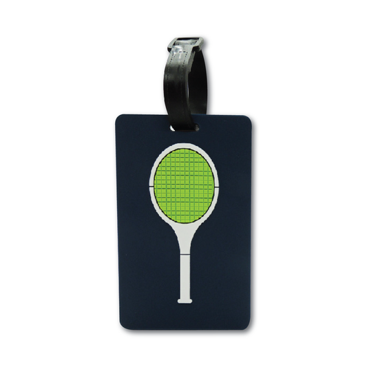 Tennis Bag Tag - Tennis Racquet - Racquet Inc Tennis Gifts