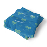 Tennis Cocktail Napkins (20-Pack) - Night Match Blue