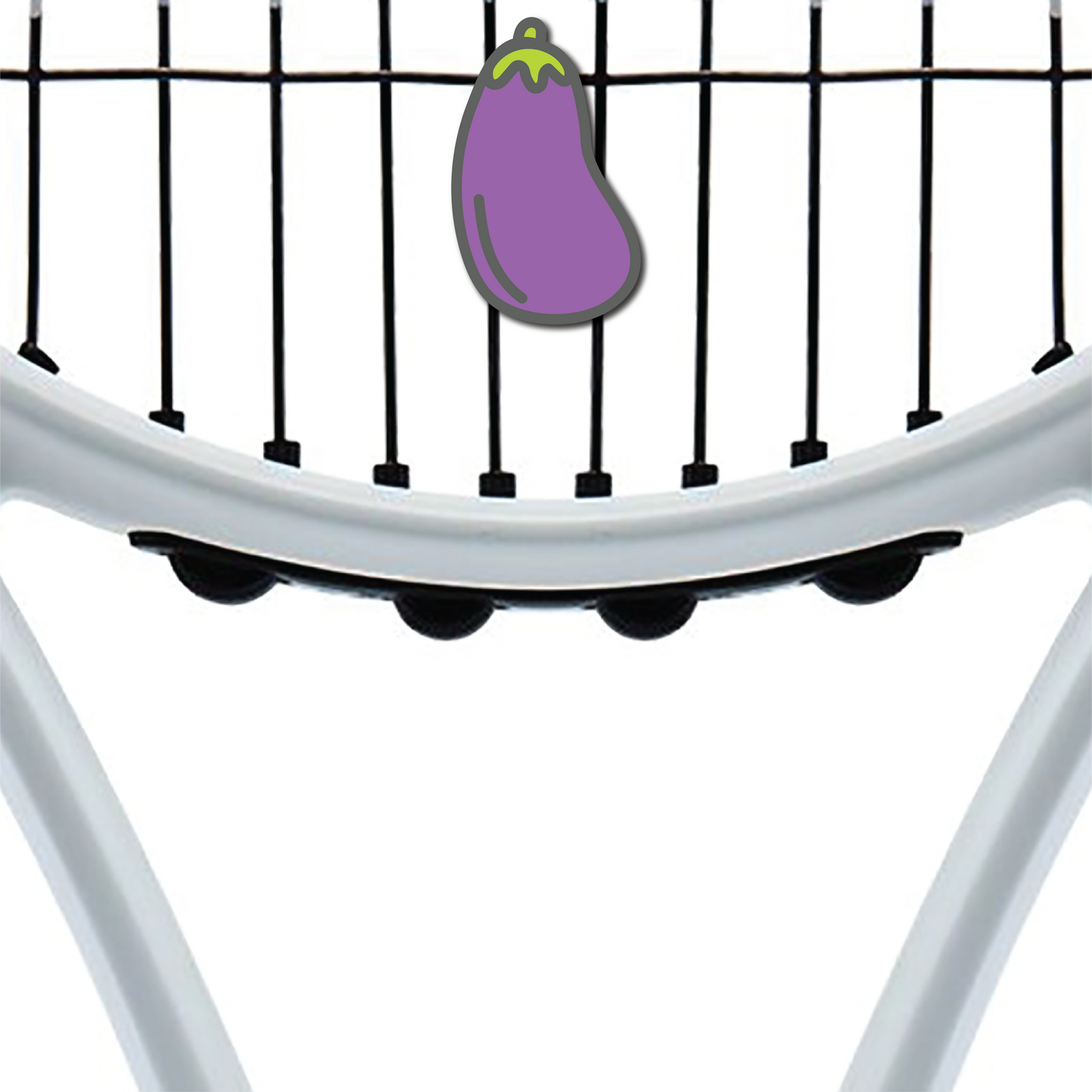 Eggplant Tennis Racquet Dampener Racquet Inc Tennis Gifts
