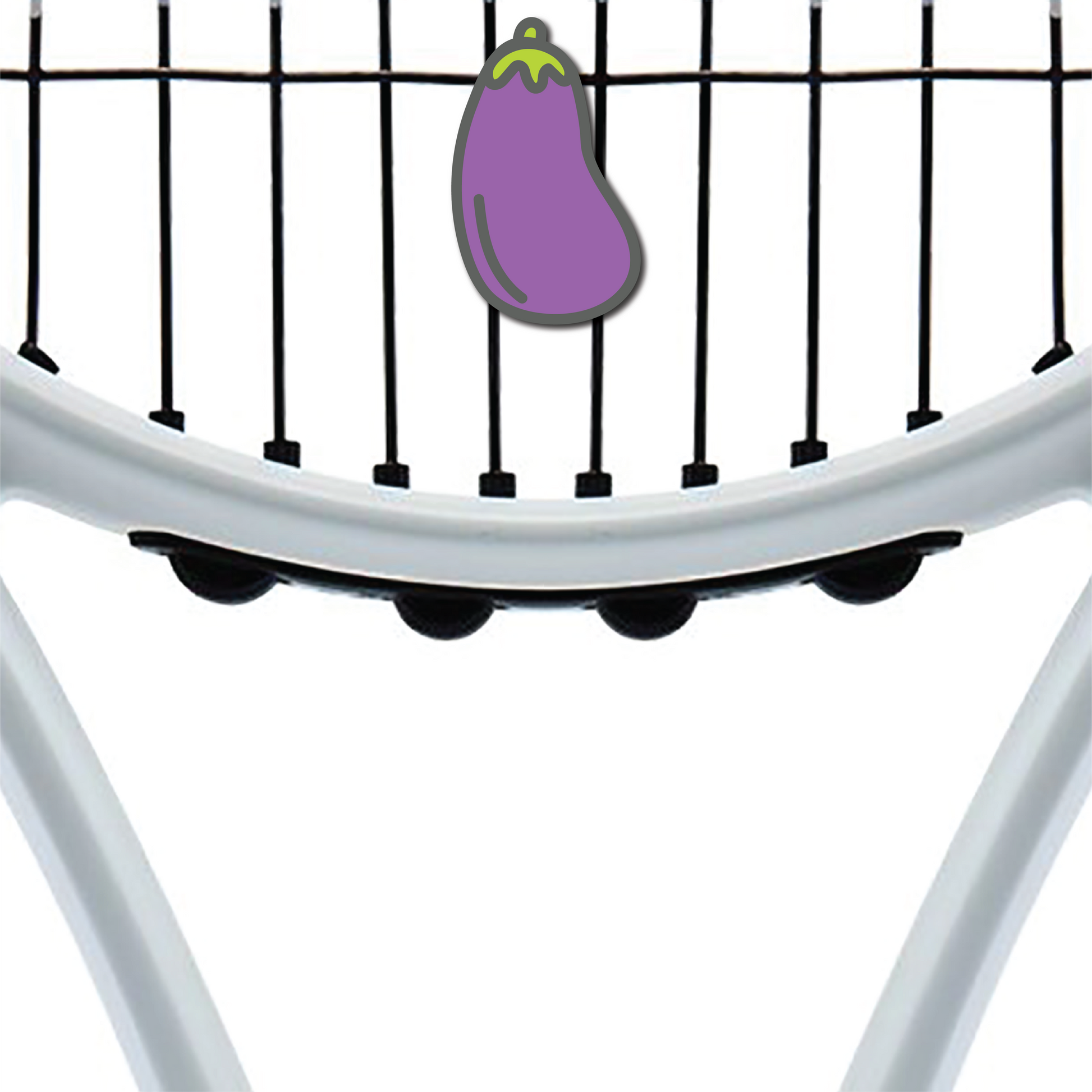 Eggplant Tennis Racquet Dampener Racquet Inc Tennis Gifts