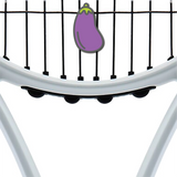 Eggplant Tennis Racquet Dampener Racquet Inc Tennis Gifts