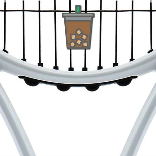 Iced Coffee Tennis Racquet Dampener Racquet Inc Tennis Gifts