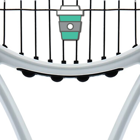Coffee Cup Coffee Tennis Racquet Dampener Racquet Inc Tennis Gifts