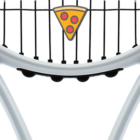 Slice of Pizza Tennis Racquet Dampener Racquet Inc Tennis Gifts