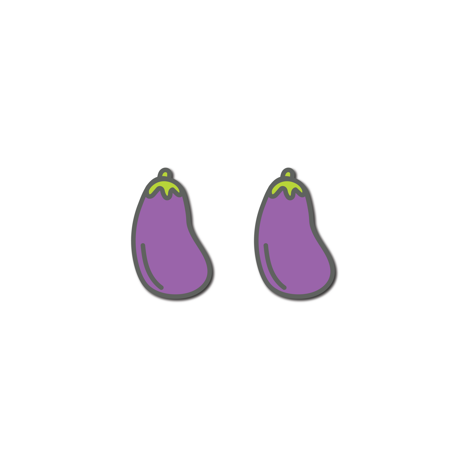 Two Eggplants Eggplant Tennis Racquet Dampener Racquet Inc Tennis Gifts