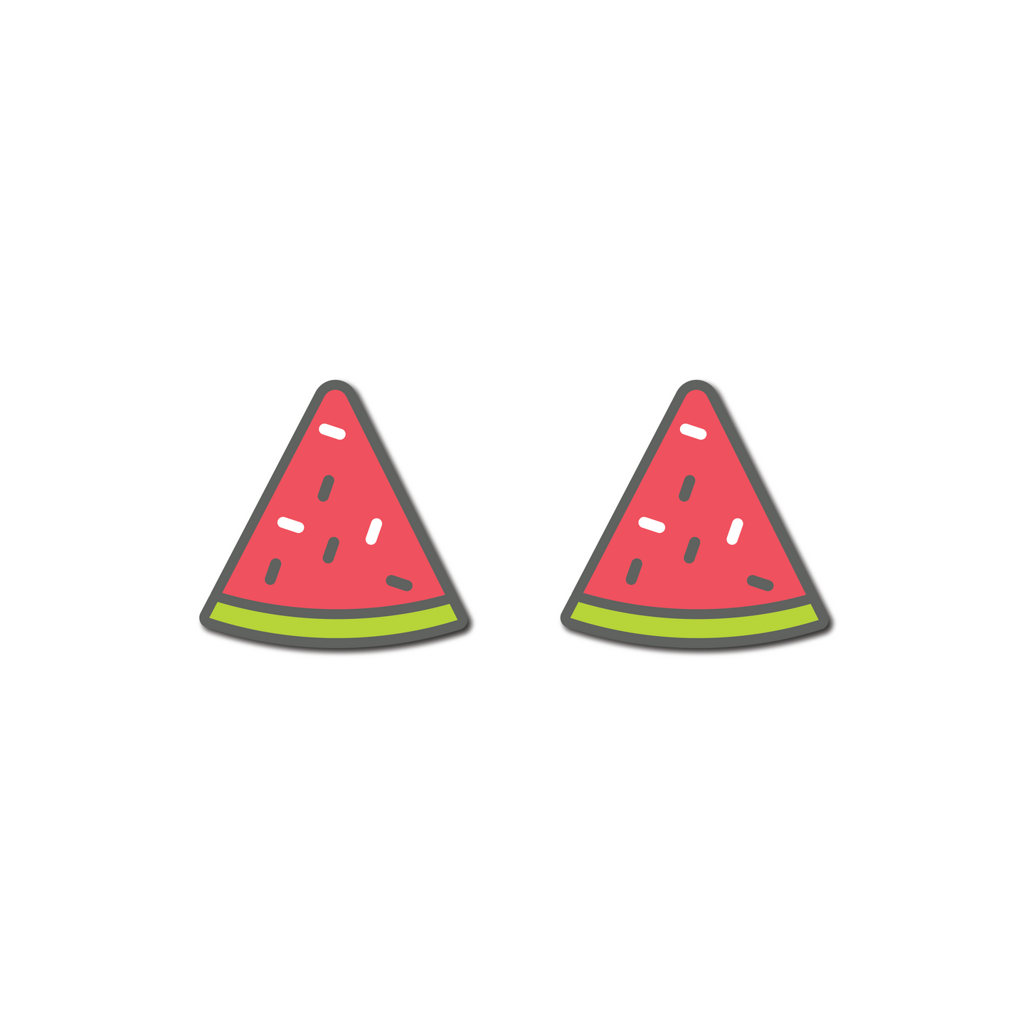 Two Slices of Watermelon Watermelon Tennis Racquet Dampener Racquet Inc Tennis Gifts