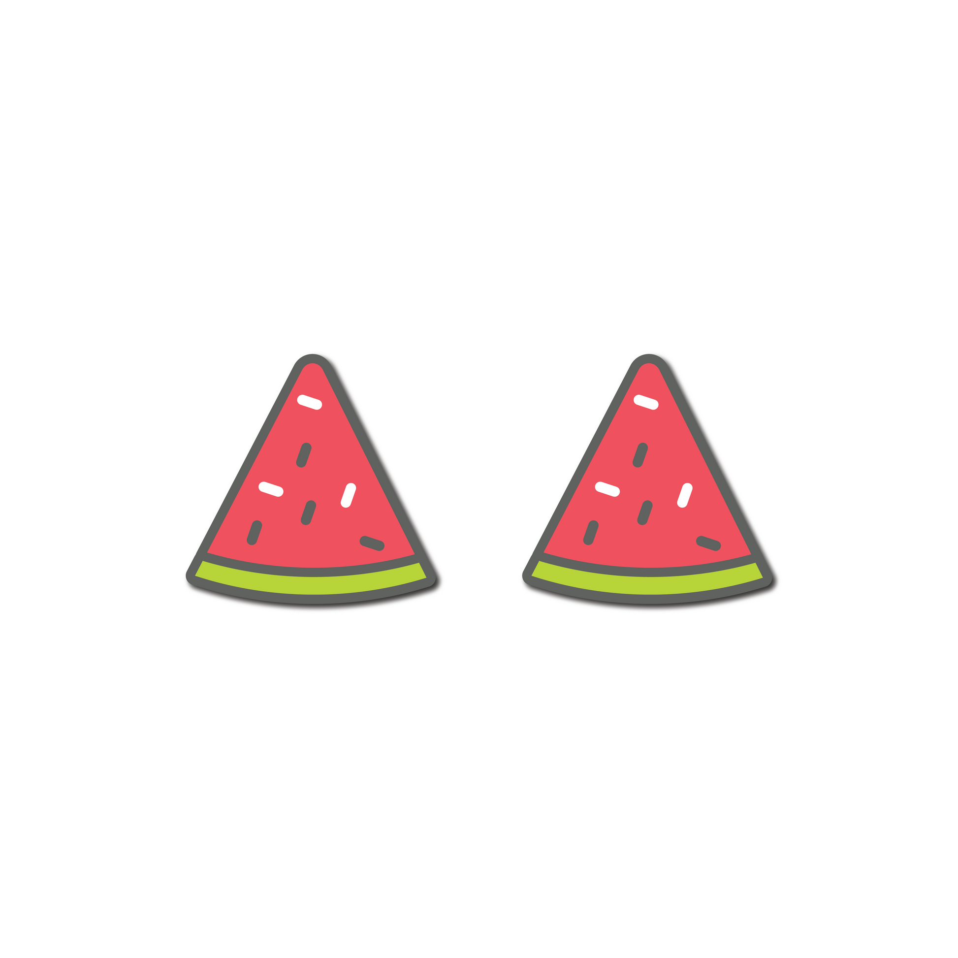 Two Slices of Watermelon Watermelon Tennis Racquet Dampener Racquet Inc Tennis Gifts
