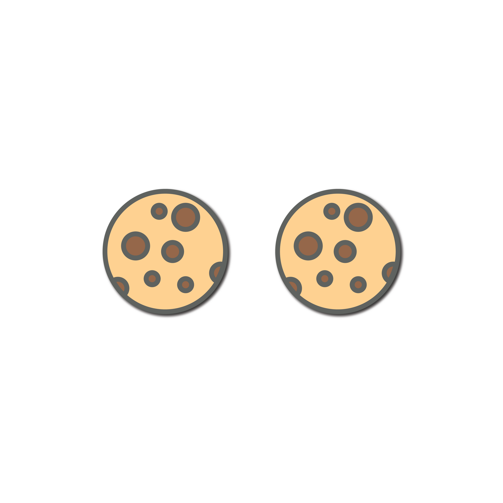 Two Cookies Cookie Tennis Racquet Dampener Racquet Inc Tennis Gifts