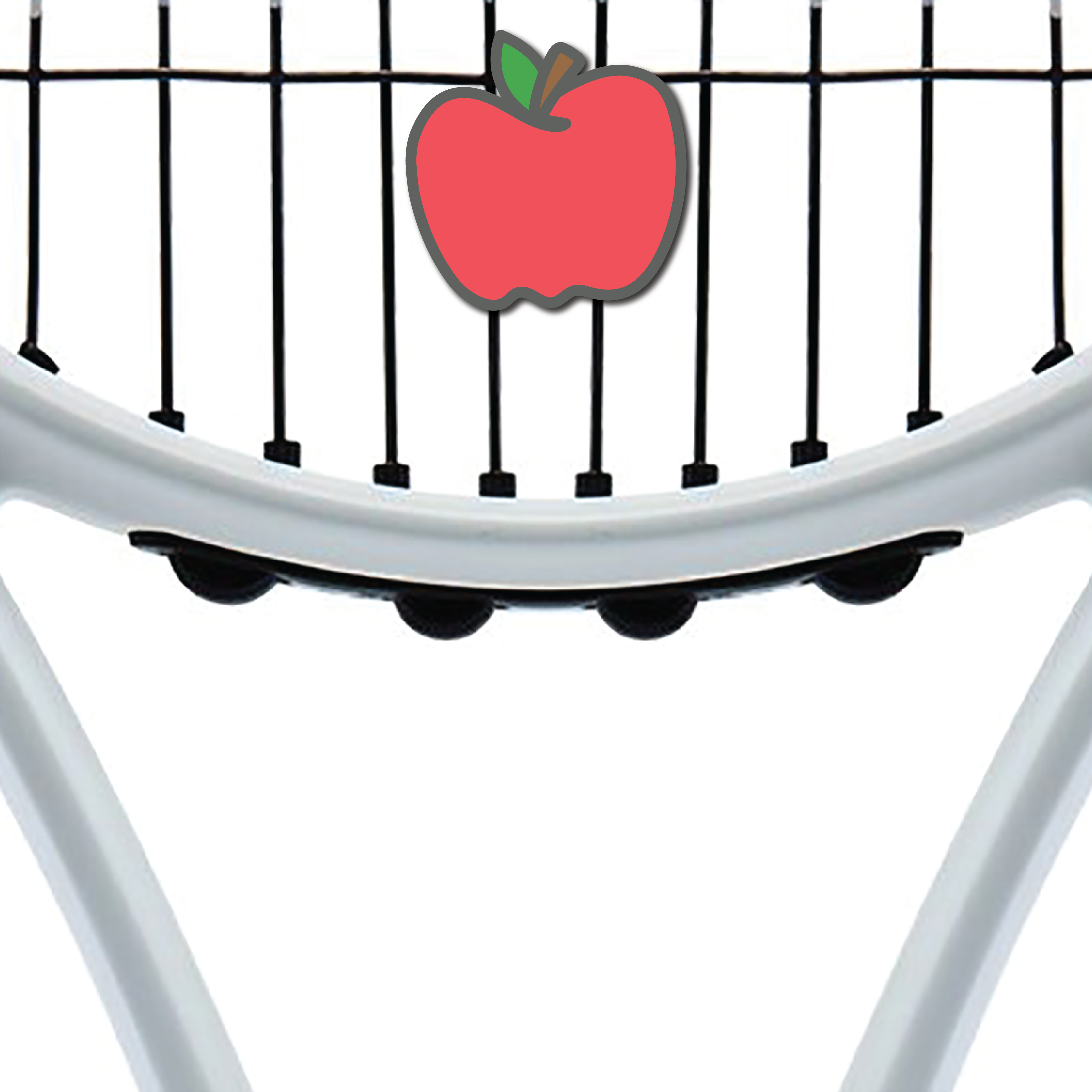 Delicious Dampeners - (2-Pack) Apple - Food Tennis Vibration Dampener Delicious Dampeners - (2-Pack) Apple - Food Tennis Vibration Dampener