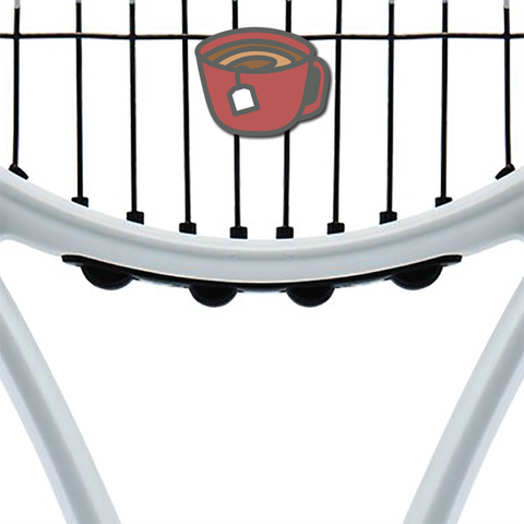 Tea Cup Tennis Racquet Vibration Dampener
