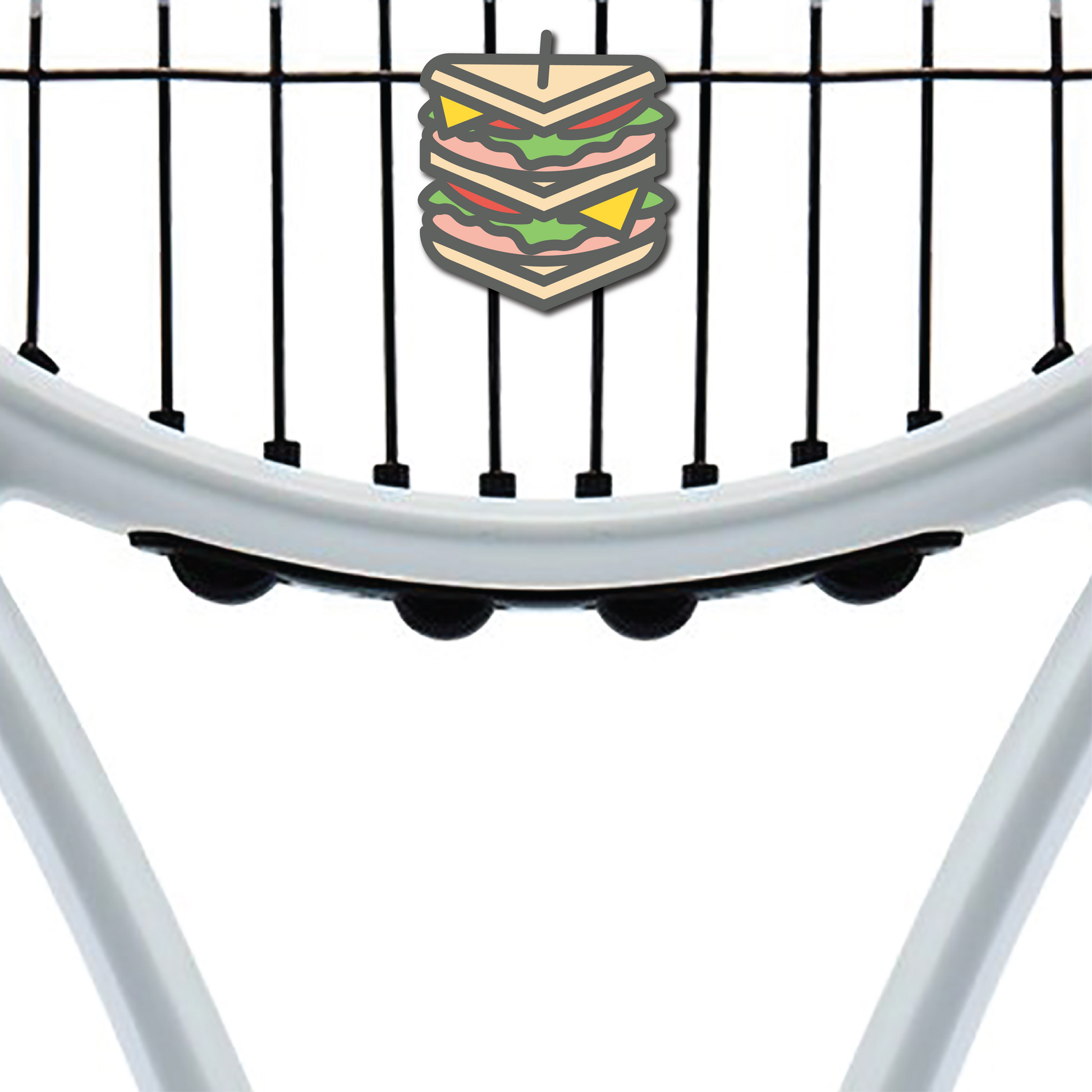 Club Sandwich Tennis Racquet Vibration Dampener